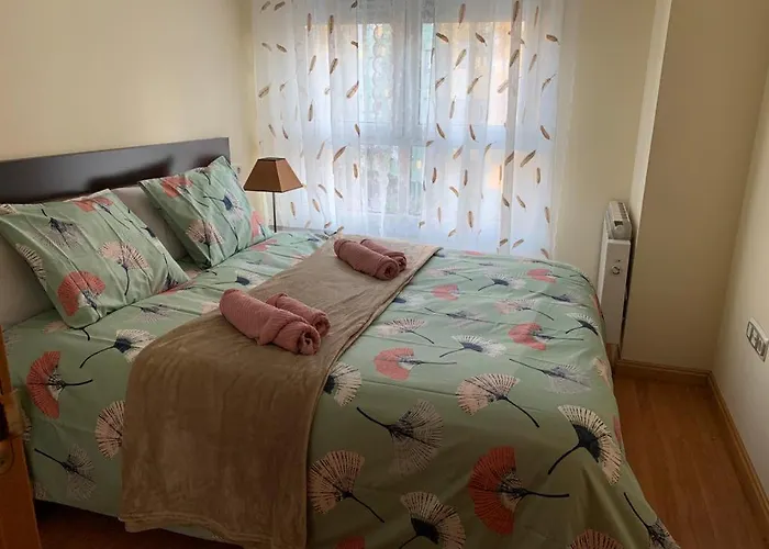 شقة Mota-2 Huca-los Prados; Parking Y Wifi Gratis اوفيدو